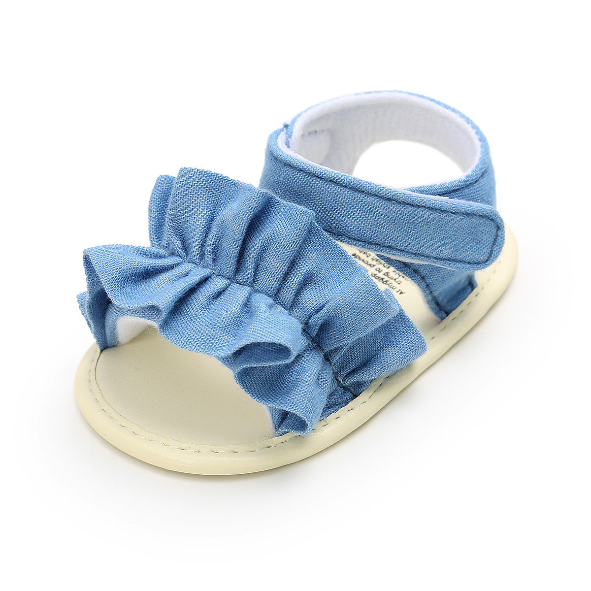 Baby Girl Soft Sole Sandals with Bow Detail