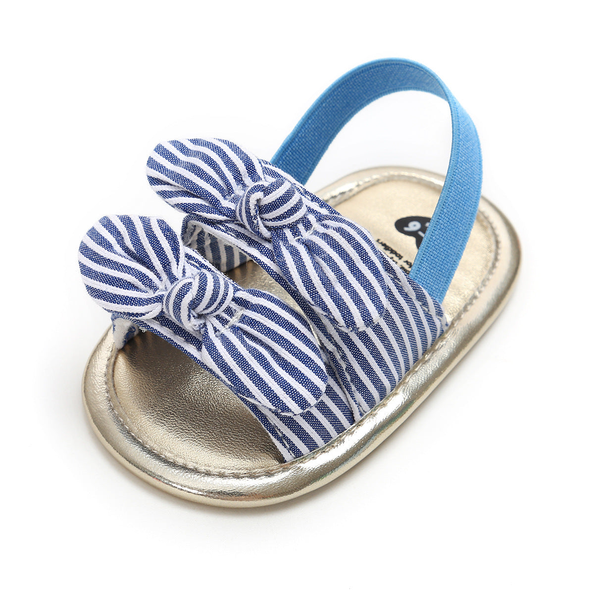 Baby Girl Soft Sole Sandals with Bow Detail