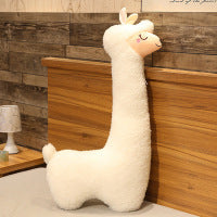 Giant Alpaca Plush Body Pillow – Ultra-Soft Cuddle Companion